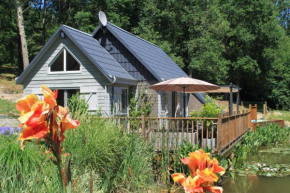 Chalet avec piscine privée et lac à Sos